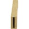 Ekena Millwork 3-inch W x 16-inch D x 16-inch H Carmel Rough Cedar Woodgrain TimberThane Knee Brace, Primed BRCUR03X16X16CARRCPR - alternate 2